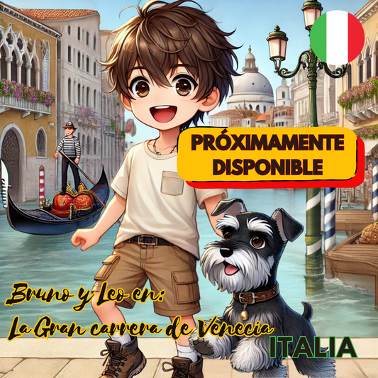 BRUNO Y LEO EN LA GRAN CARRERA DE VENECIA-ITALIA